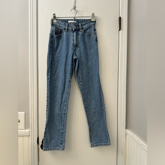 PacSun Straight Mom Jeans 100% Cotton - Size 23 - Picture 4 of 13